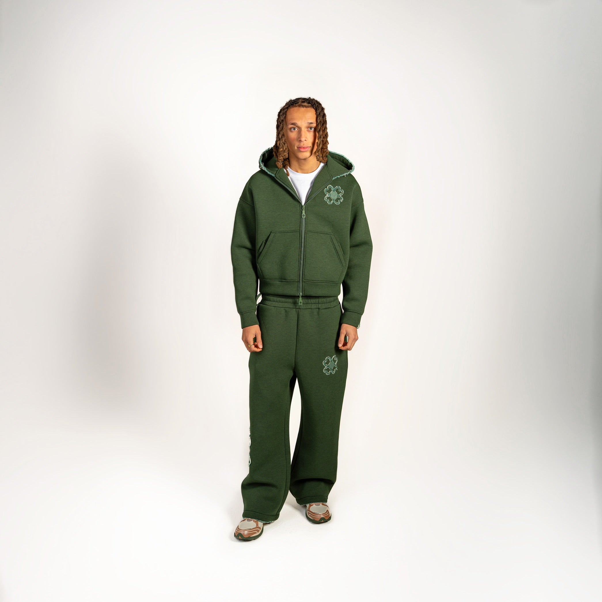 TOROM - Jogginganzug Tannengrün